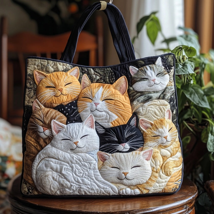 Safira - Stylish Quilt Tote Bag