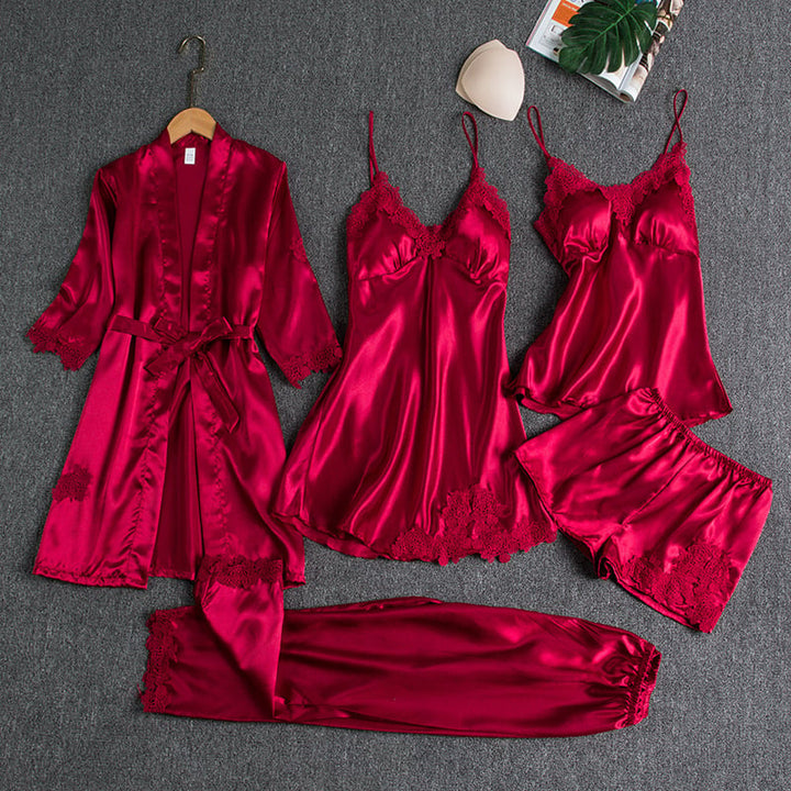 Isabella | Dames 5-Delige Nachtkleding Set
