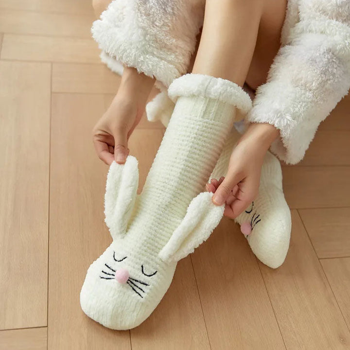 Bunny CozySocks™ | Warmte die je voelt, vrolijkheid die je ziet