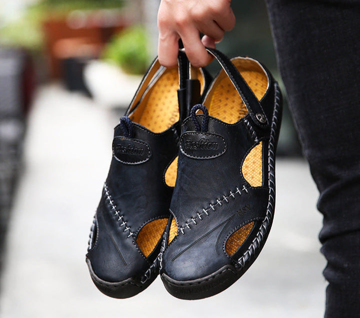 Premium Orthopedische Leren Sandalen