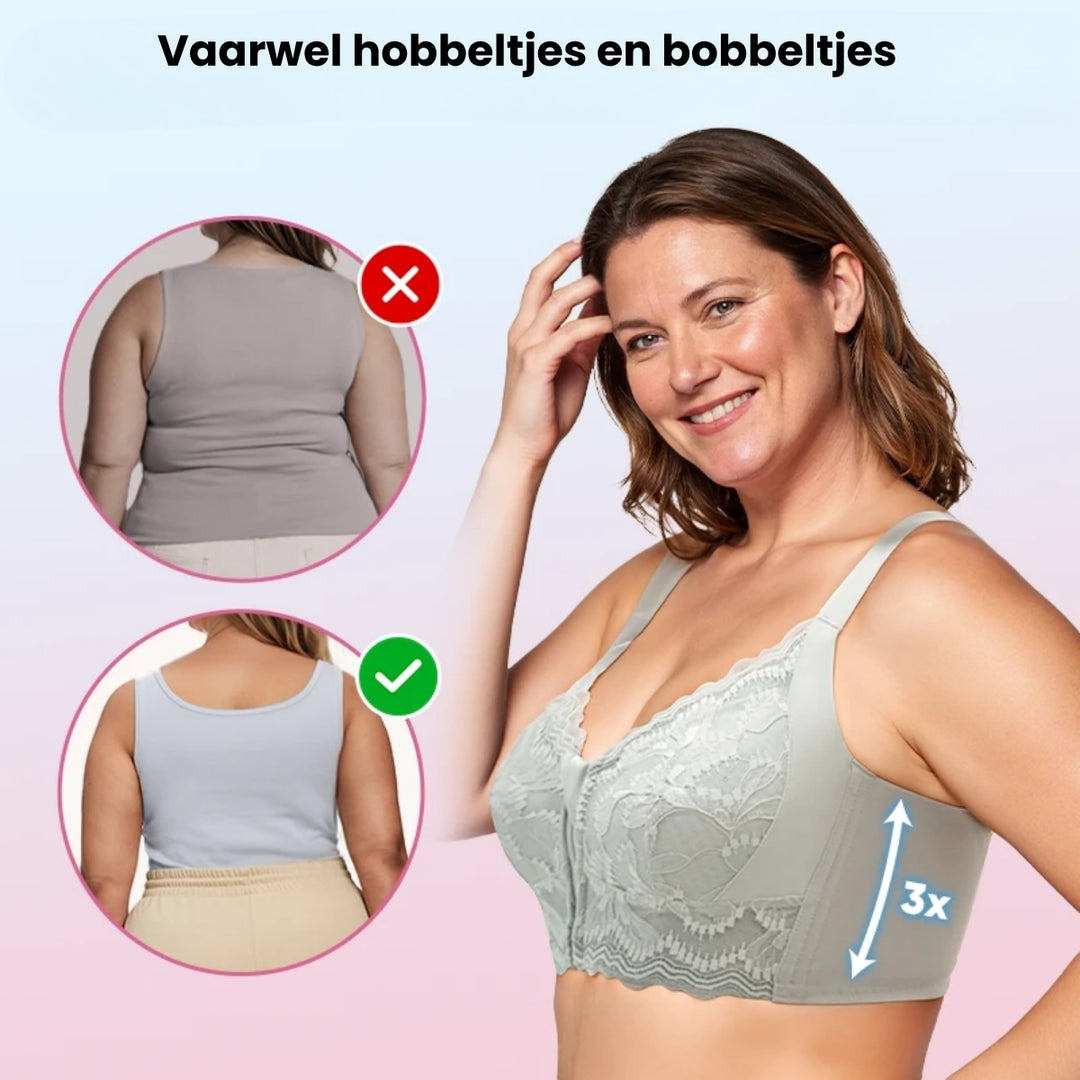 Comfort Zip BH | Voorsluitende BH met TrioLift Technologie