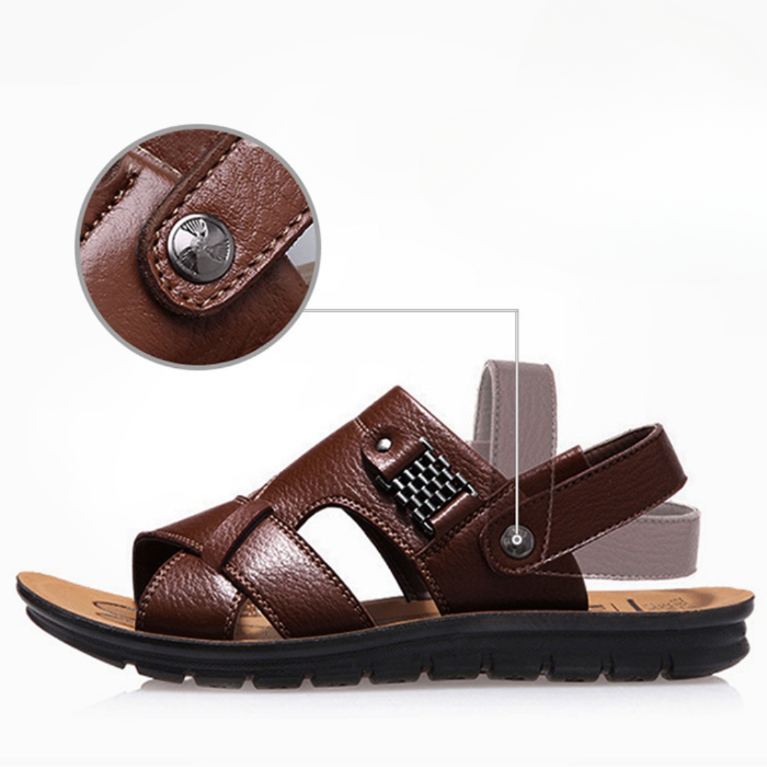 Premium Orthopedische Leren Sandalen