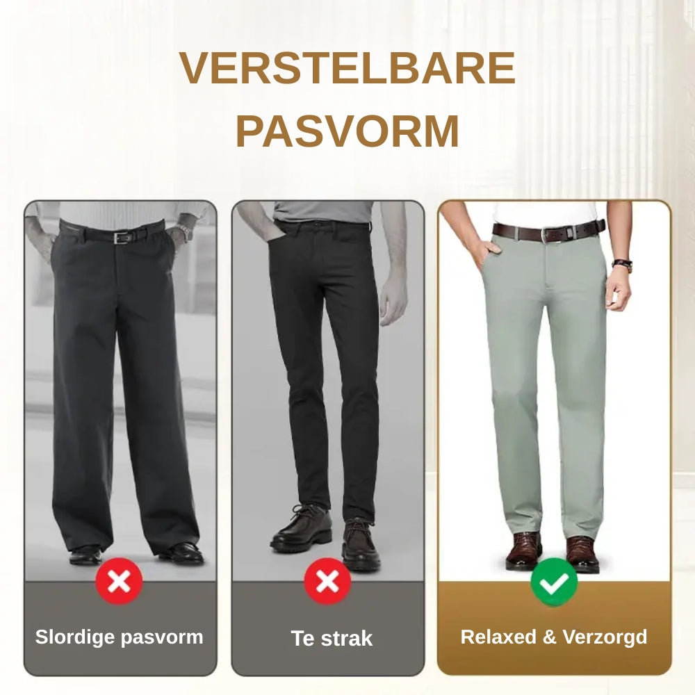Comfort Stretch Broek | Zelfverzekerd gemak voor de hele dag