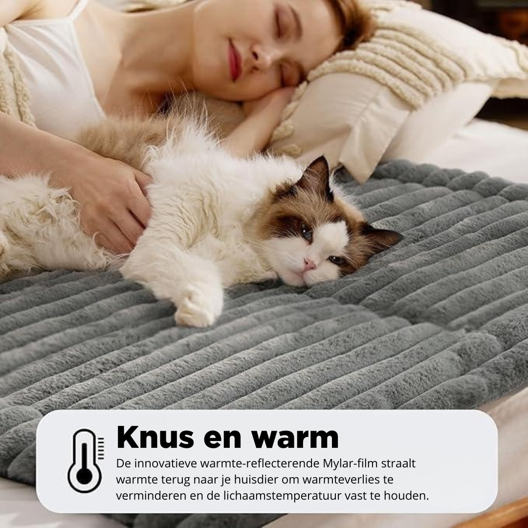 ThermaMat™ – Zelfverwarmende Mat voor Huisdieren