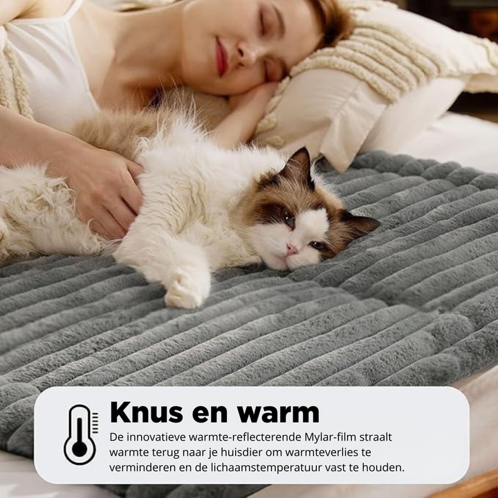 ThermaMat™ – Zelfverwarmende Mat voor Huisdieren