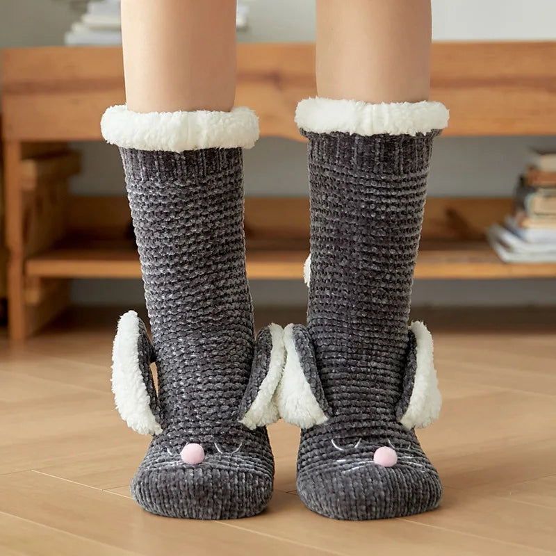 Bunny CozySocks™ | Warmte die je voelt, vrolijkheid die je ziet