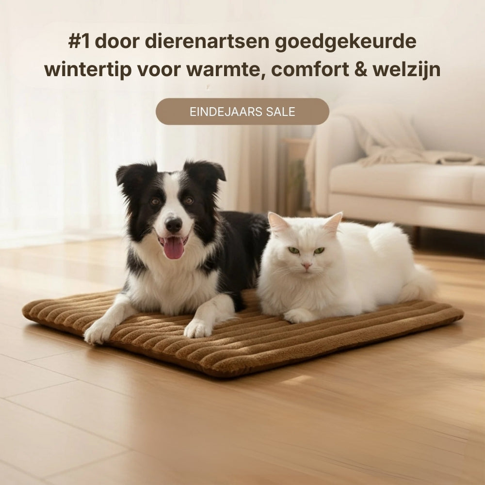 ThermaMat™ – Zelfverwarmende Mat voor Huisdieren