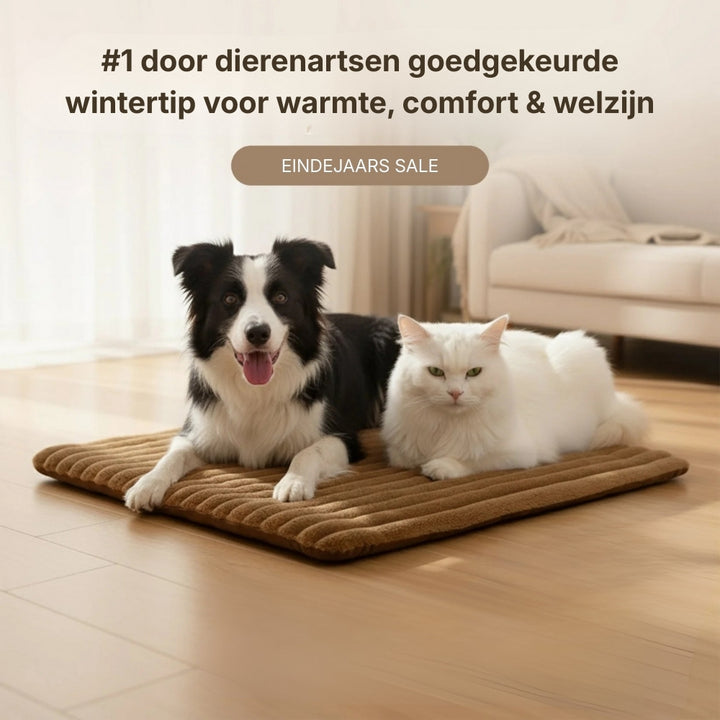 ThermaMat™ – Zelfverwarmende Mat voor Huisdieren