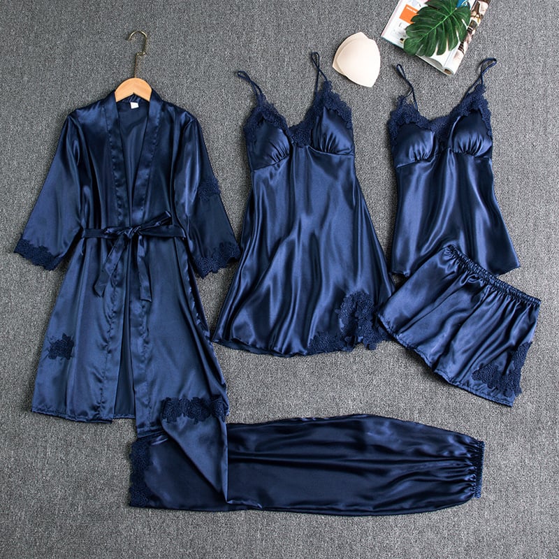 Isabella | Dames 5-Delige Nachtkleding Set