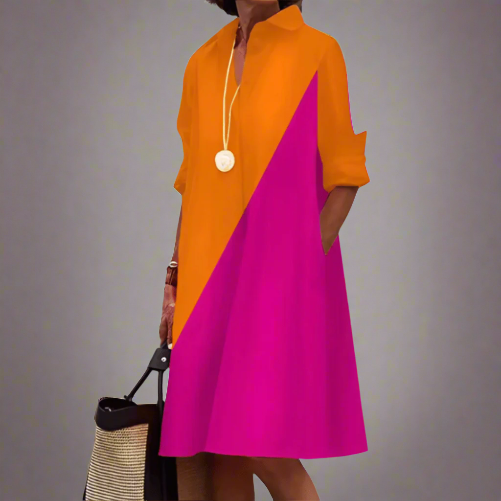 Sandrine | Relaxte en Elegante Polo Jurk