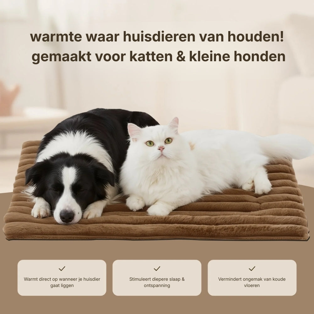 ThermaMat™ – Zelfverwarmende Mat voor Huisdieren