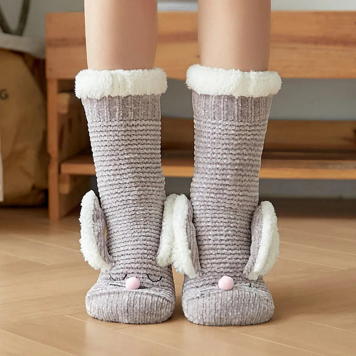 Bunny CozySocks™ | Warmte die je voelt, vrolijkheid die je ziet