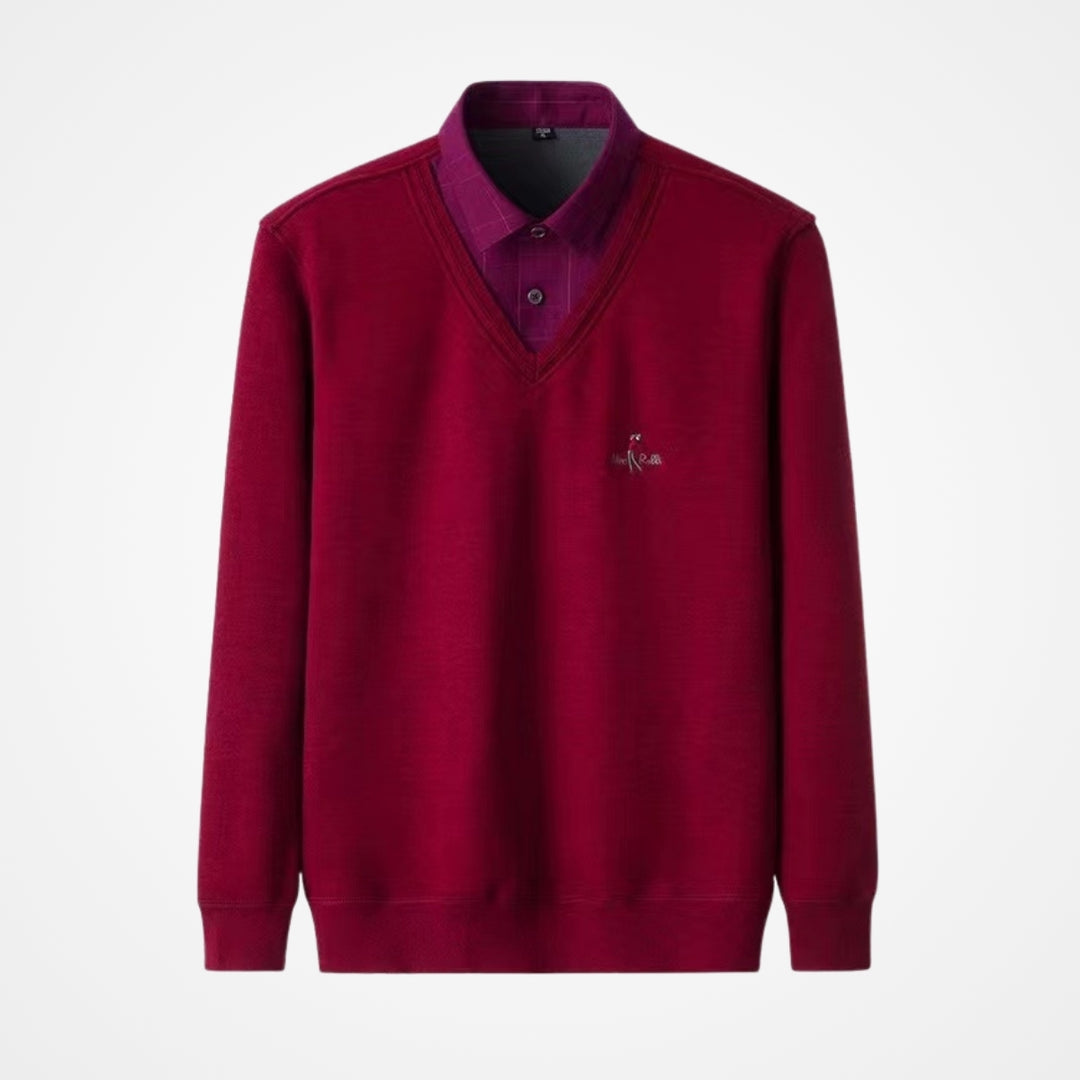 Leonard | Moeiteloos Stijlvol, Luxe 2-in-1 Trui