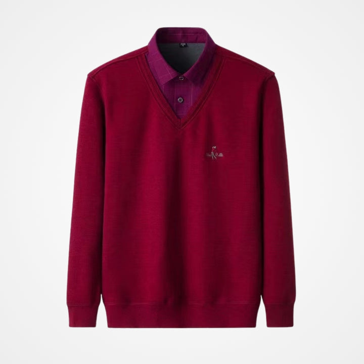 Leonard | Moeiteloos Stijlvol, Luxe 2-in-1 Trui