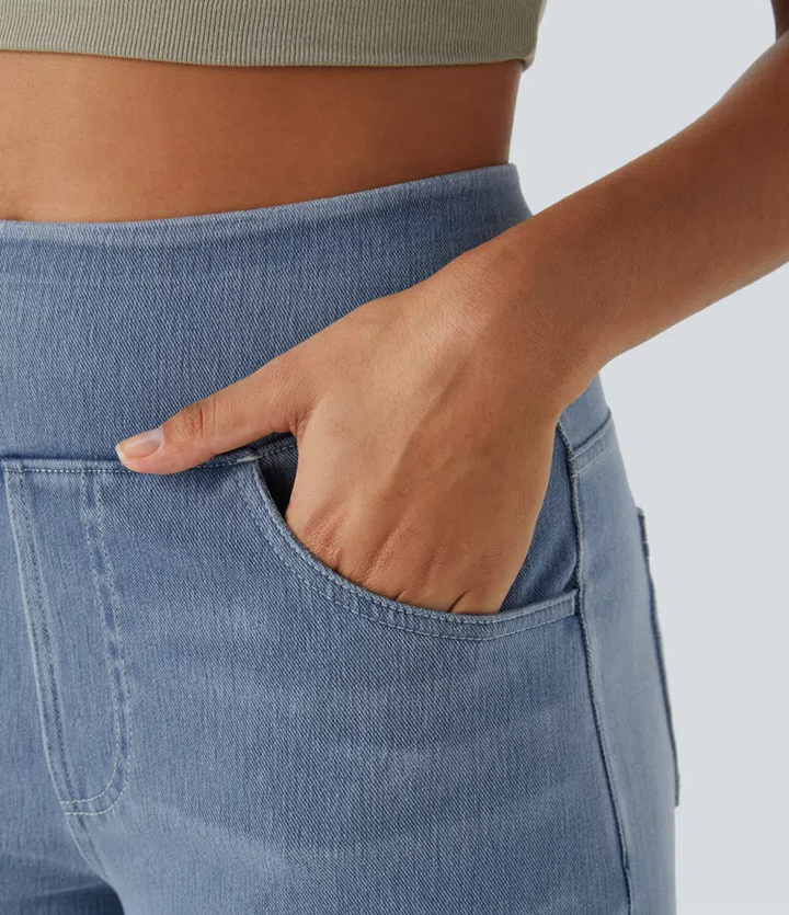 Solène - Relaxed Fit Wide-Leg Jeans