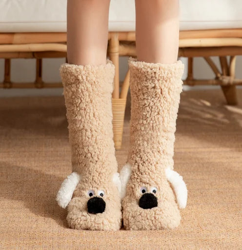SnuggleHond™ | Warme Knuffelsloffen met 3D Hondendesign
