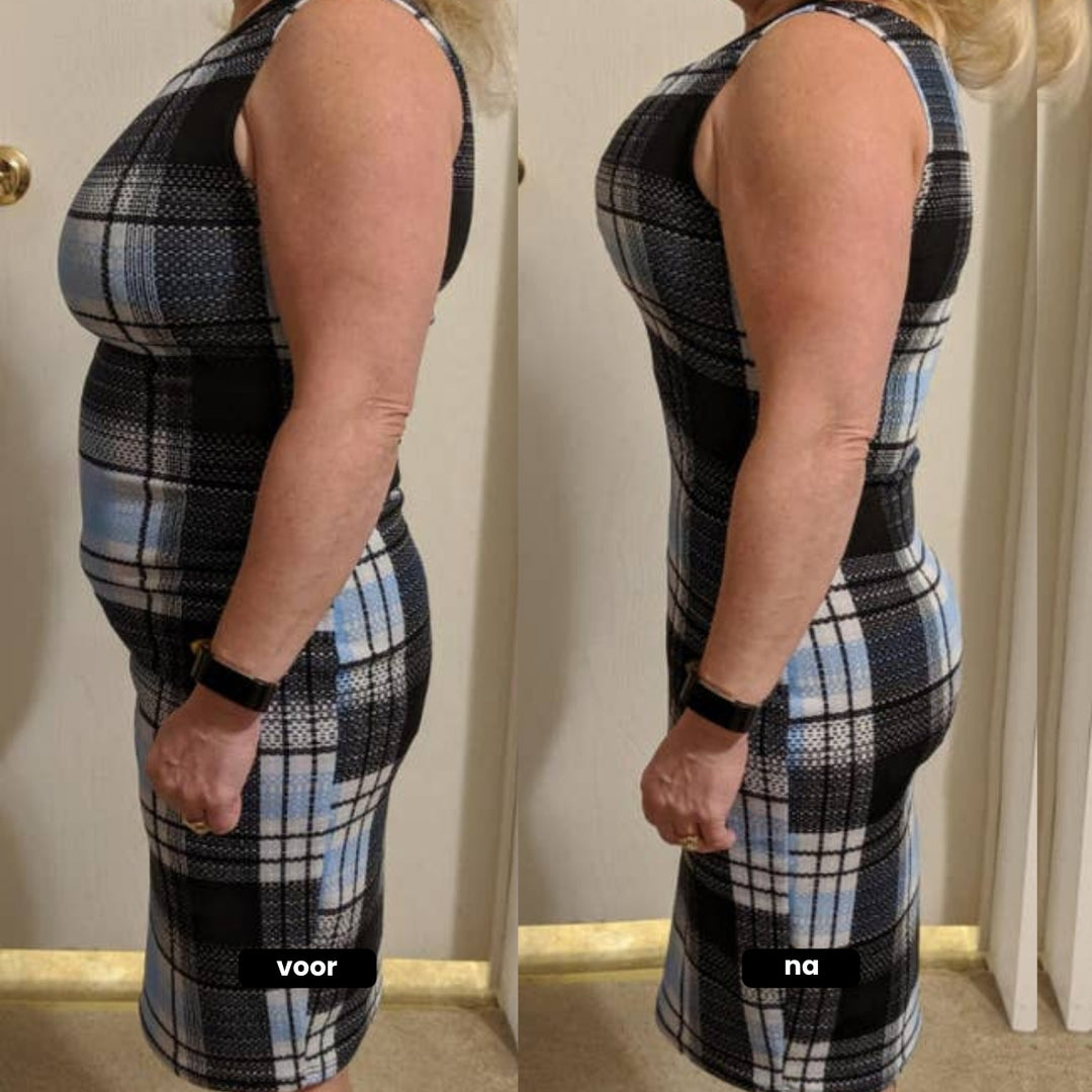 Naadloze shaping short met lift-effect