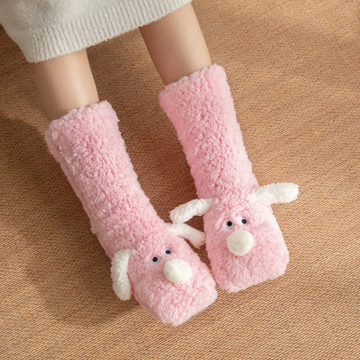 SnuggleHond™ | Warme Knuffelsloffen met 3D Hondendesign