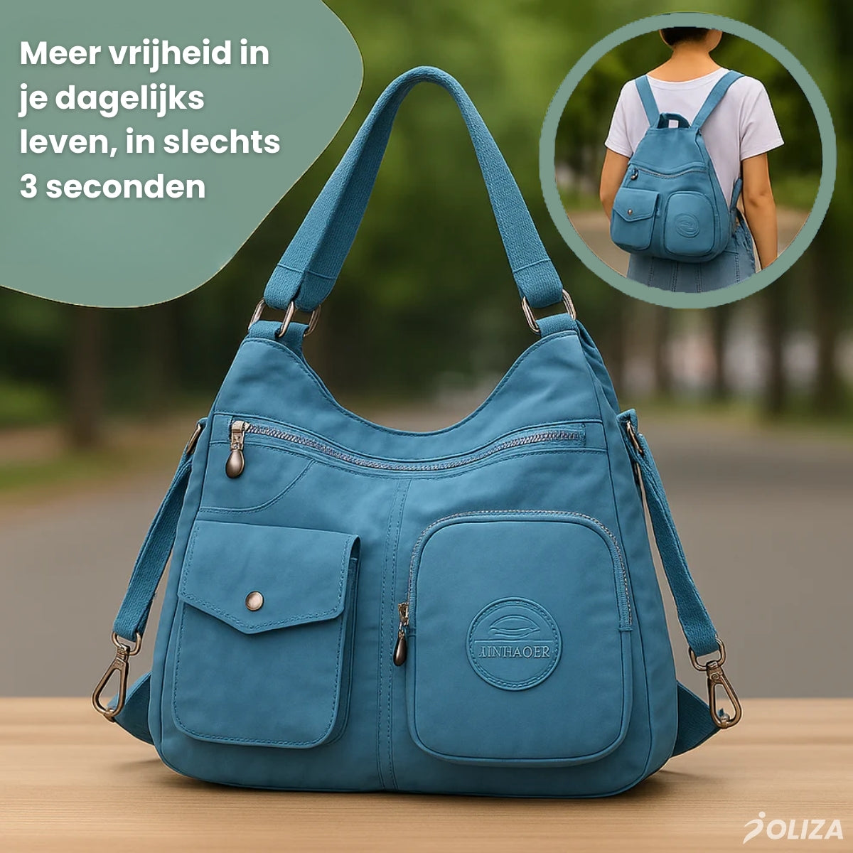 Lona | Jouw praktische 3-in-1 multifunctionele tas