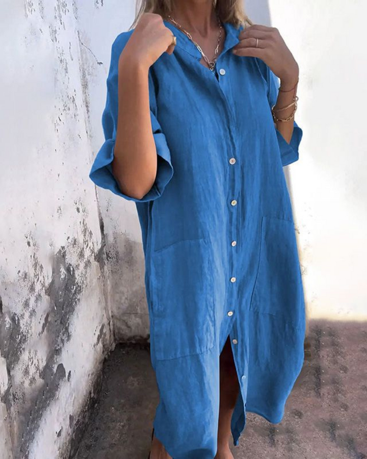 Fiona | Boho Shirt Jurk