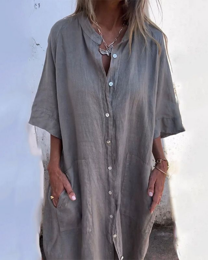 Fiona | Boho Shirt Jurk