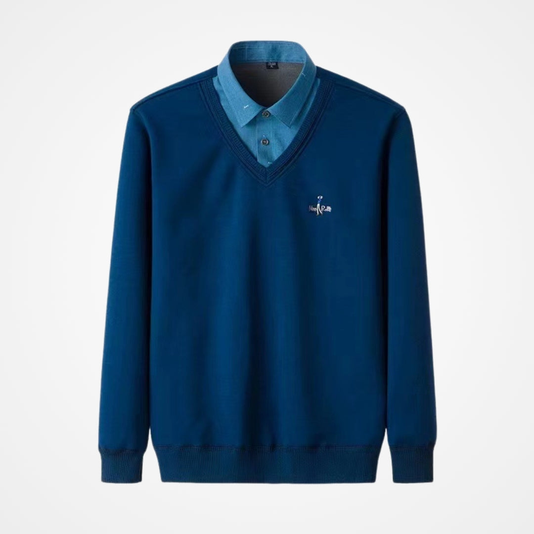 Leonard | Moeiteloos Stijlvol, Luxe 2-in-1 Trui