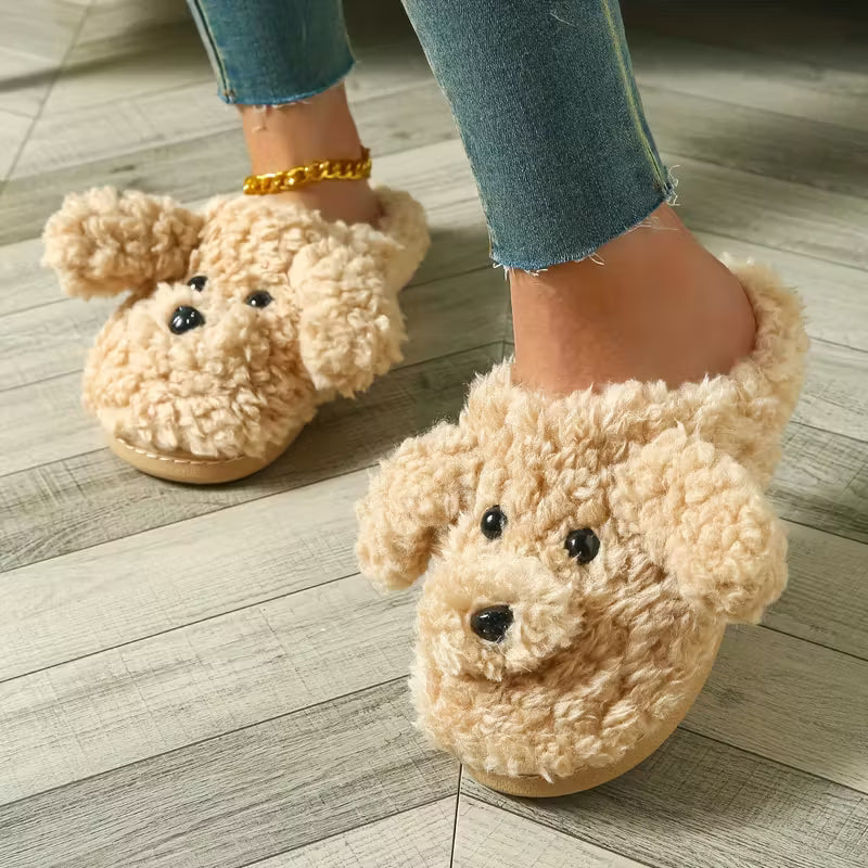 Vrolijke 3D Honden Sloffen