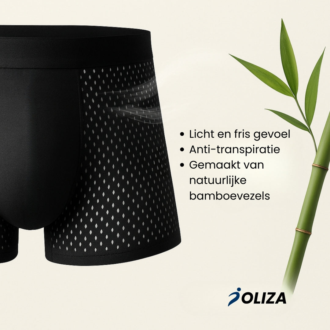 Oliza™ Bamboe Boxershort – Ultiem Ademend Comfort voor Elke Dag