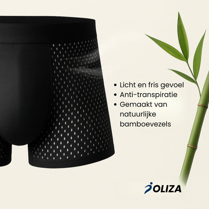Oliza™ Bamboe Boxershort – Ultiem Ademend Comfort voor Elke Dag