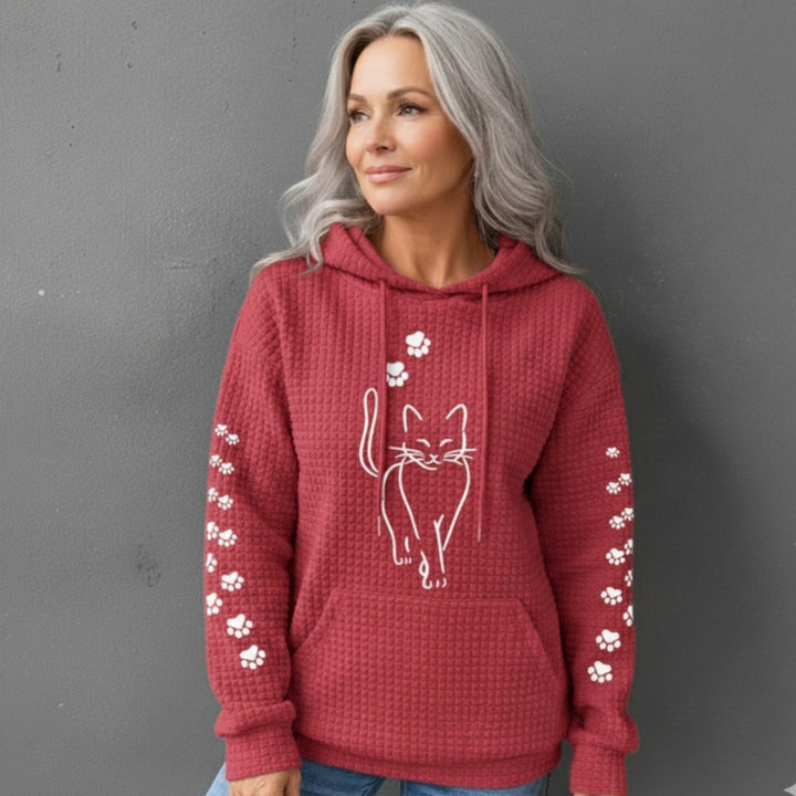 Heindi | Warme Kattenhoodie met Speelse Charme
