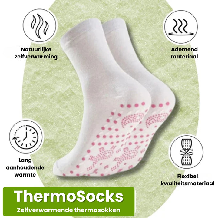 THERMOSOCKS – Zelfverwarmende thermosokken – Unisex één maat