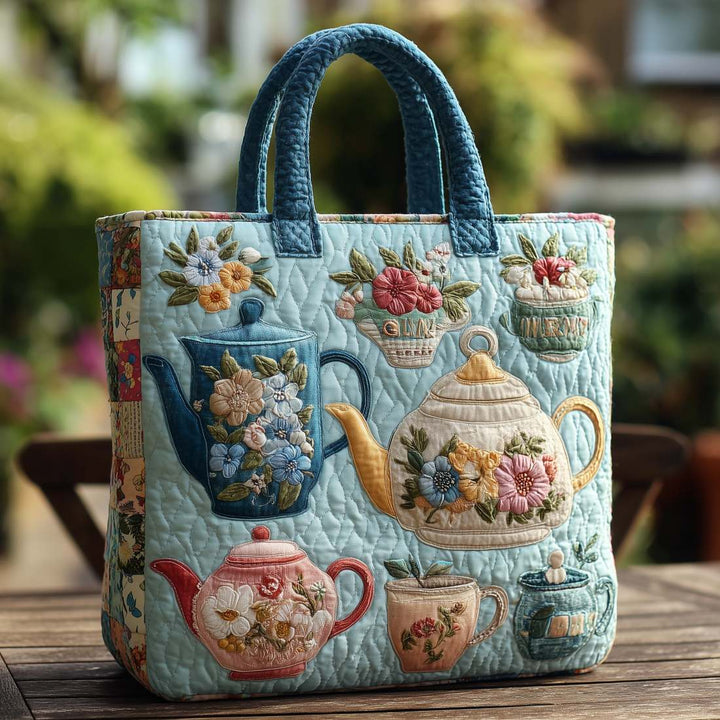 Safira - Stylish Quilt Tote Bag