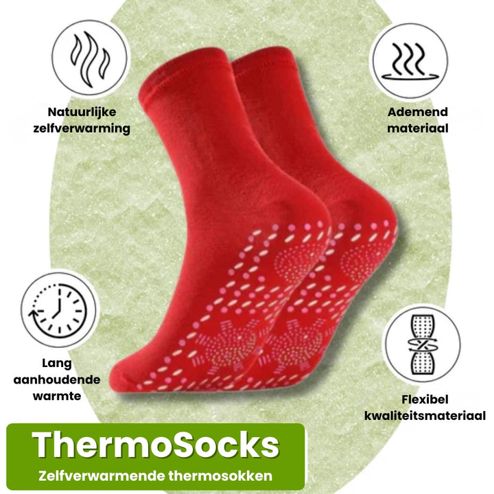 THERMOSOCKS – Zelfverwarmende thermosokken – Unisex één maat