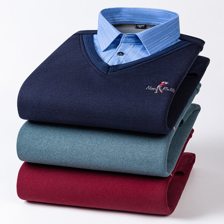 Leonard | Moeiteloos Stijlvol, Luxe 2-in-1 Trui