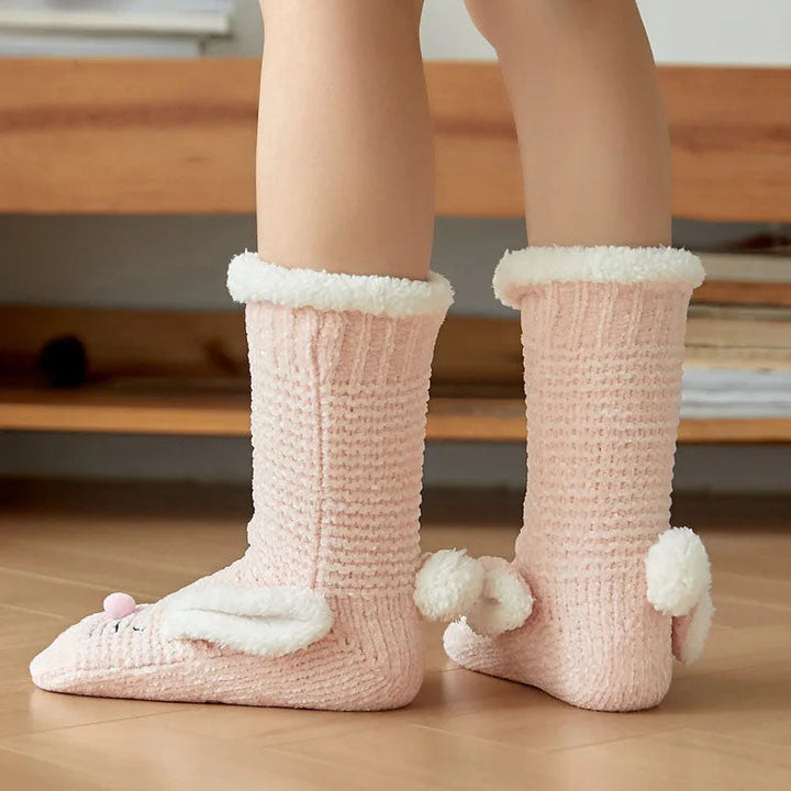 Bunny CozySocks™ | Warmte die je voelt, vrolijkheid die je ziet