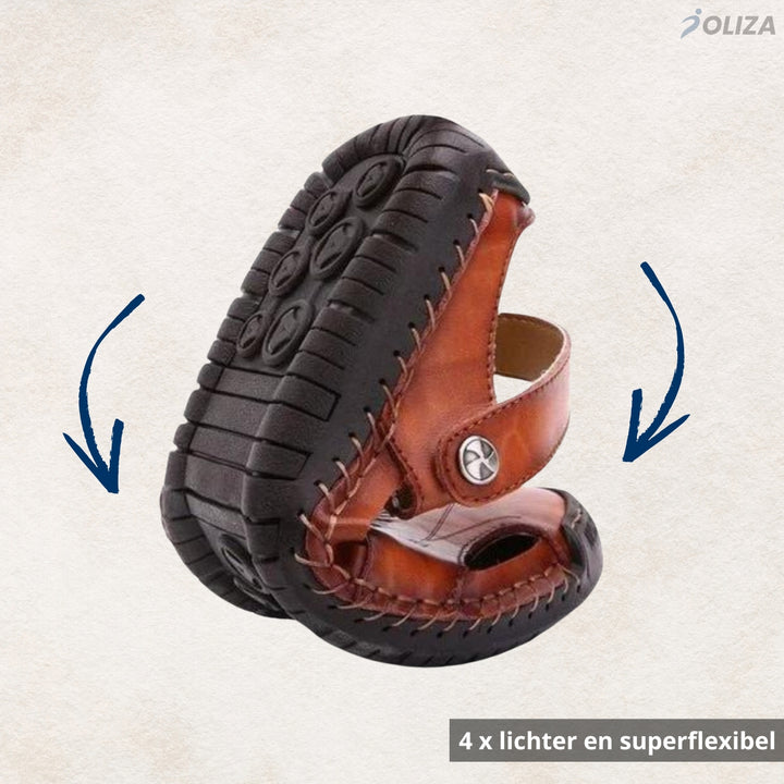 Premium Orthopedische Leren Sandalen