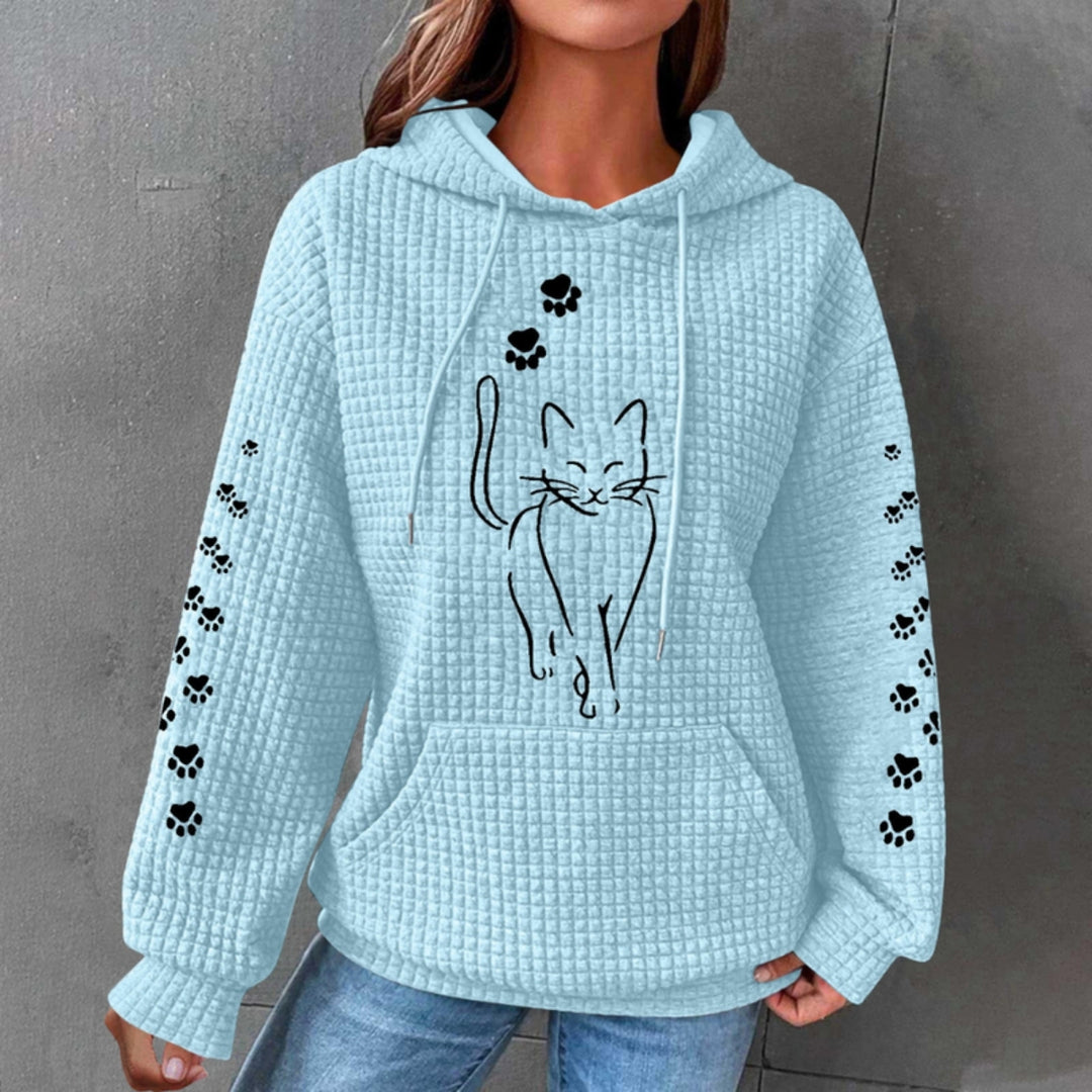 Heindi | Warme Kattenhoodie met Speelse Charme