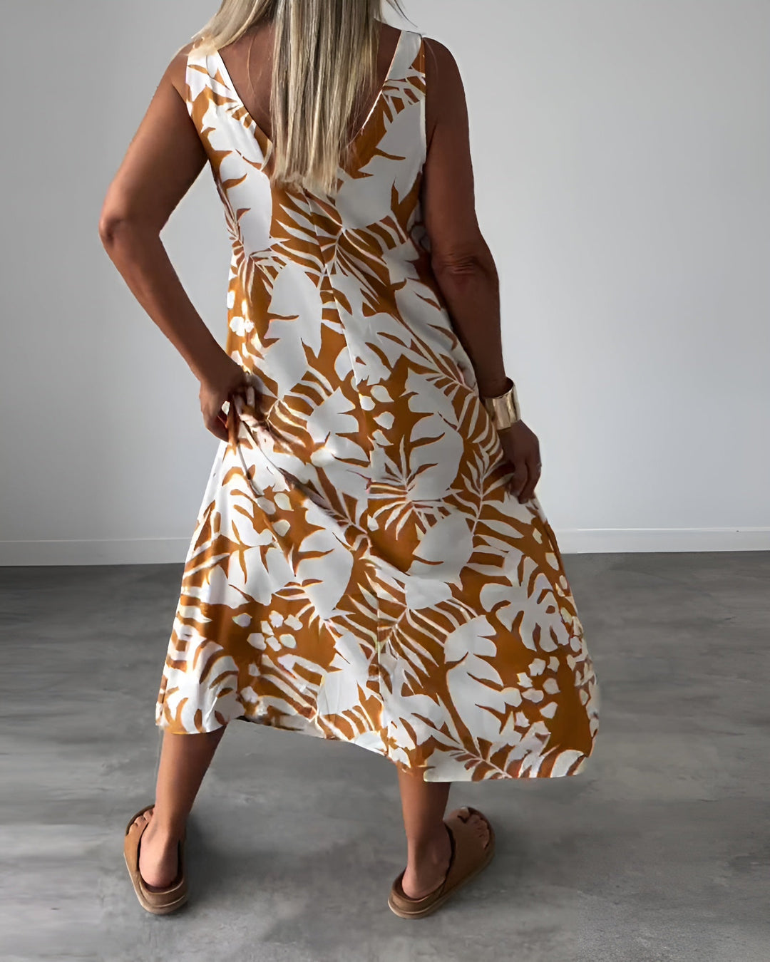 Audrey | Elegante jurk zonder mouwen