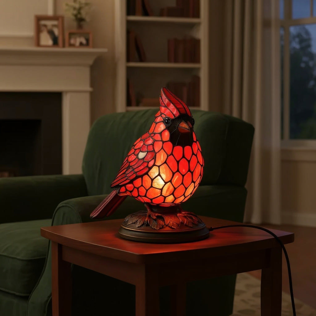 Cardinal™ – Handgemaakte 3D Accentlamp vol Warmte & Betekenis