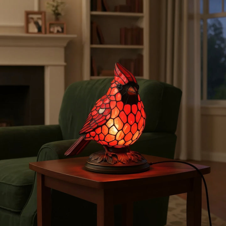 Cardinal™ – Handgemaakte 3D Accentlamp vol Warmte & Betekenis