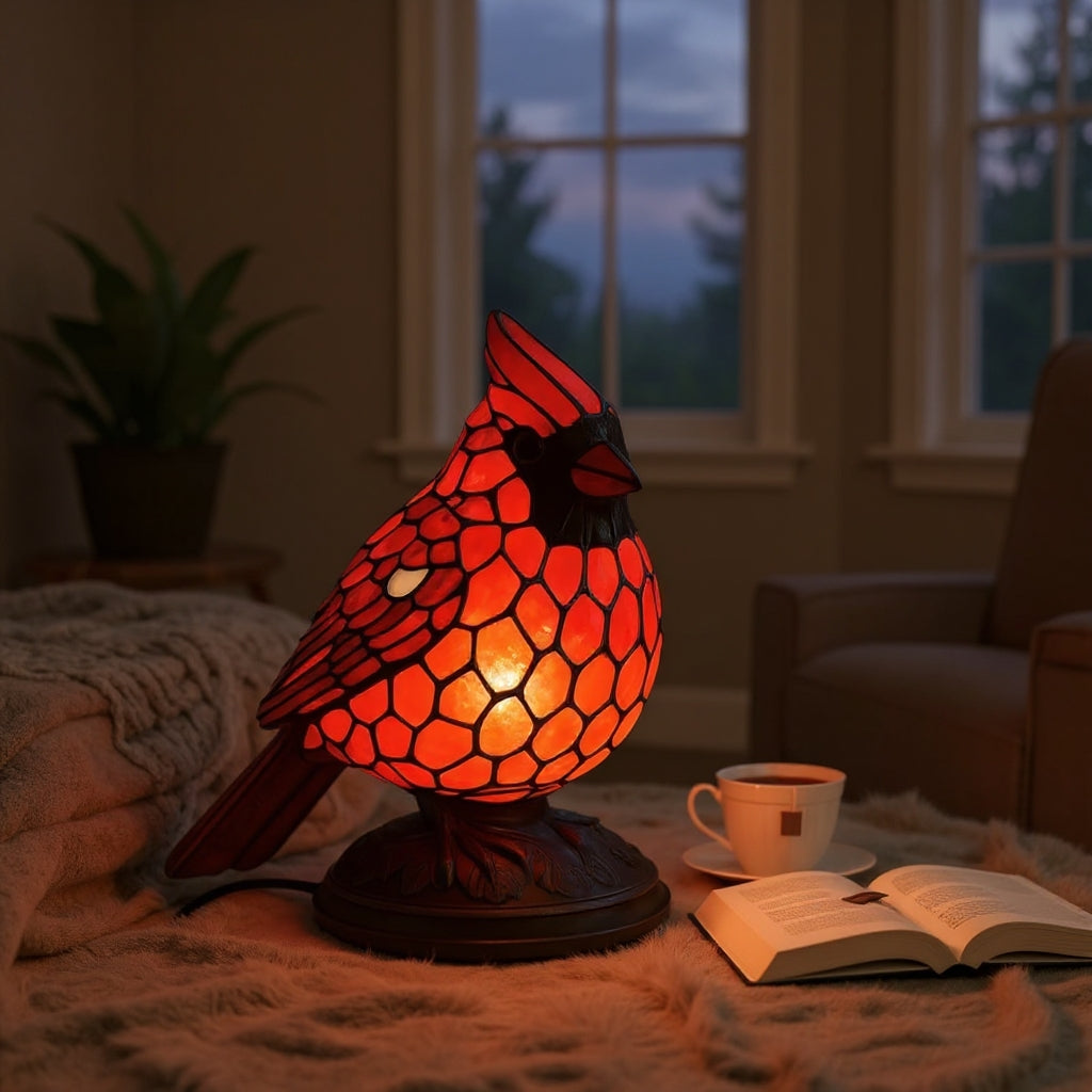 Cardinal™ – Handgemaakte 3D Accentlamp vol Warmte & Betekenis