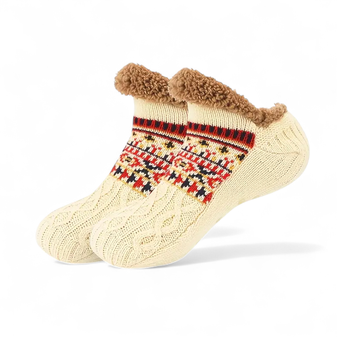 Luxe Fleece Huissokken