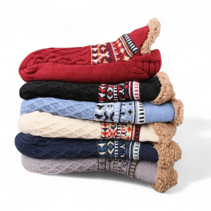 Luxe Fleece Huissokken