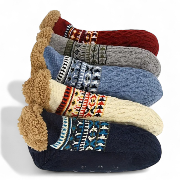 Luxe Fleece Huissokken