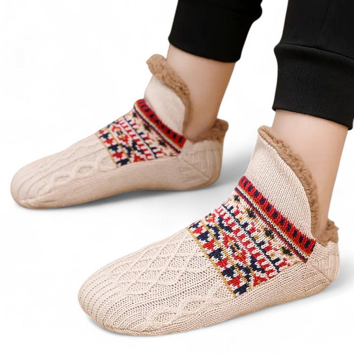 Luxe Fleece Huissokken