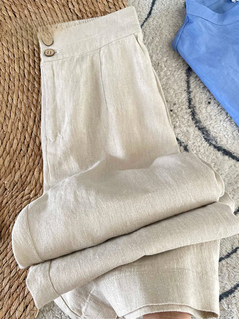 Maia Linnen Editie – De Klassieke Linnen Broek
