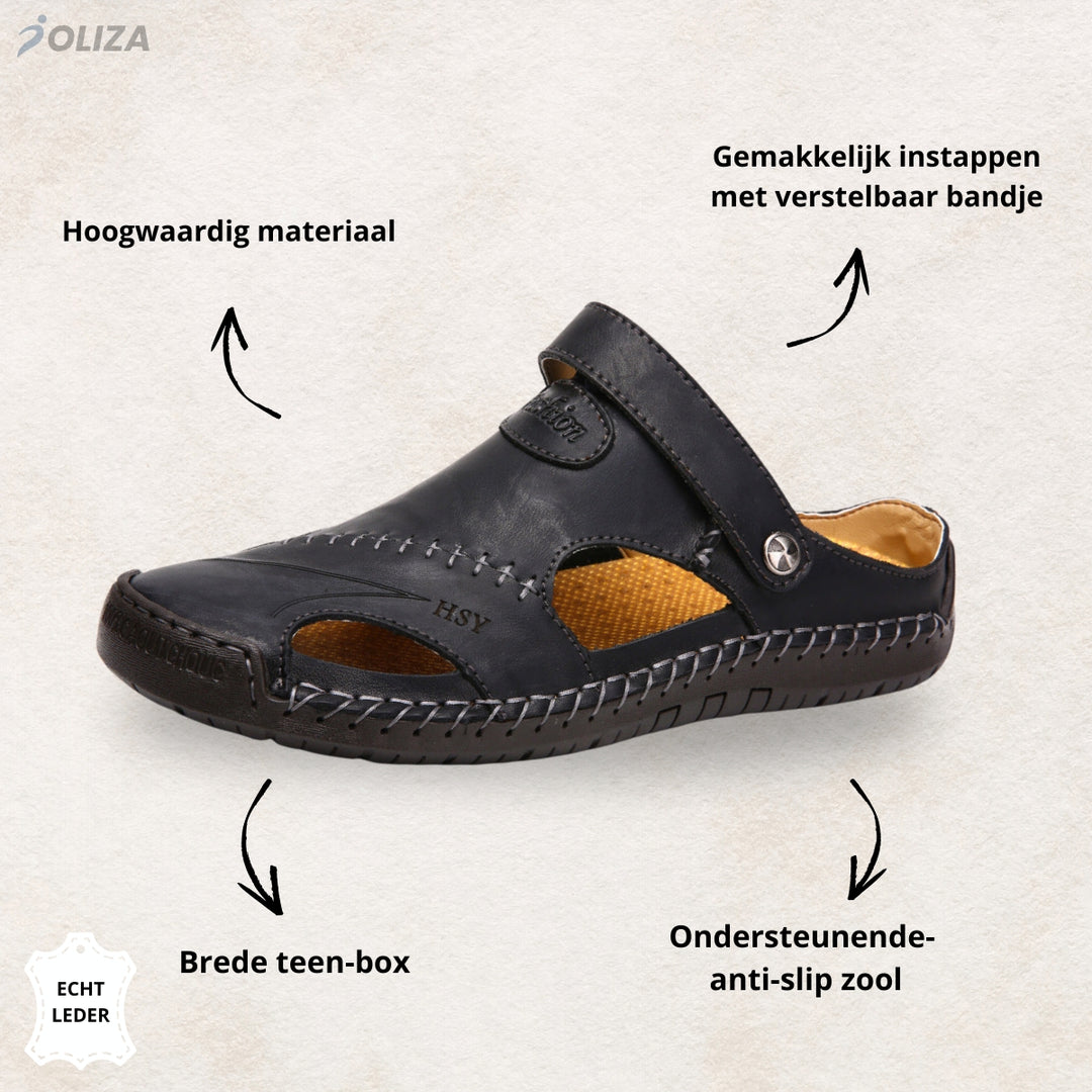 Premium Orthopedische Leren Sandalen