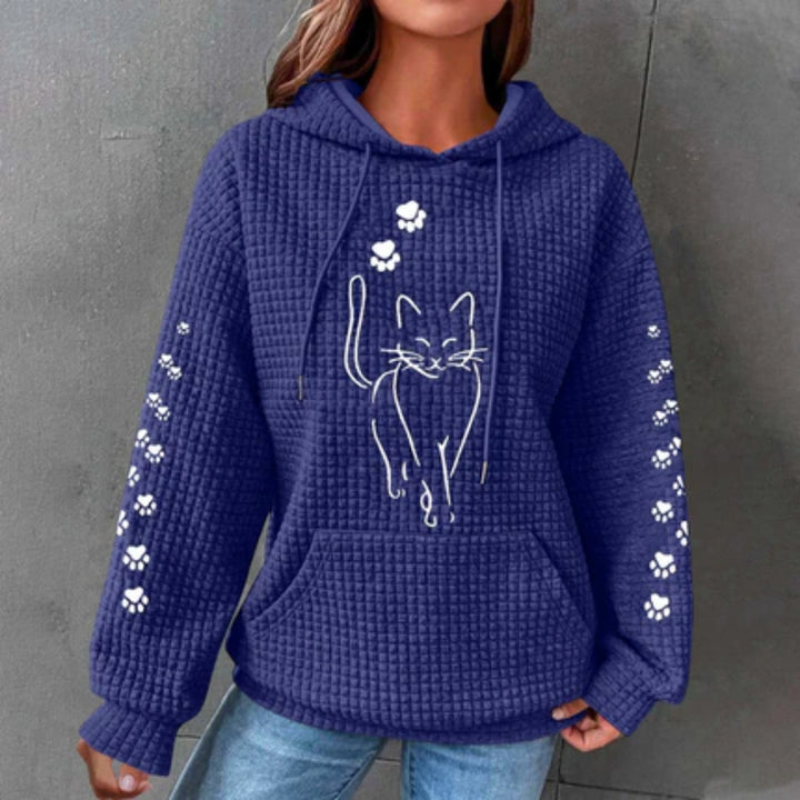 Heindi | Warme Kattenhoodie met Speelse Charme