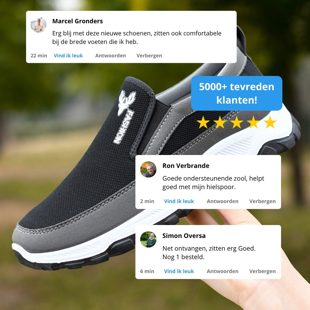 OrthoGrip+™ - Orthopedische Schoenen voor Mannen