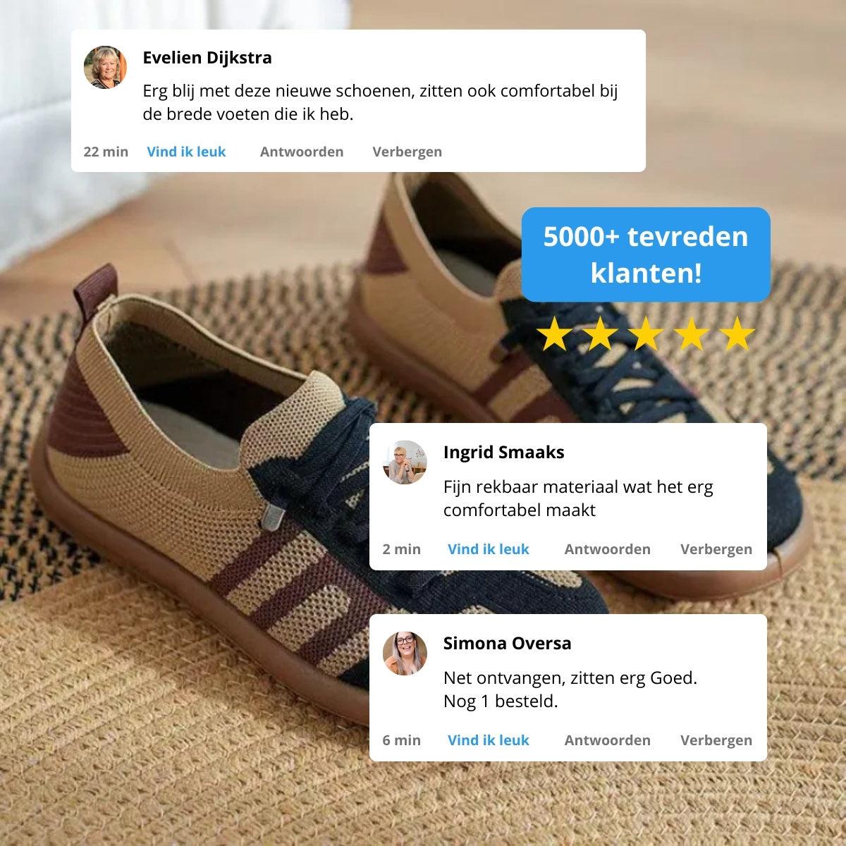 ErgoNova™ | Orthopedische comfortsneakers voor dames